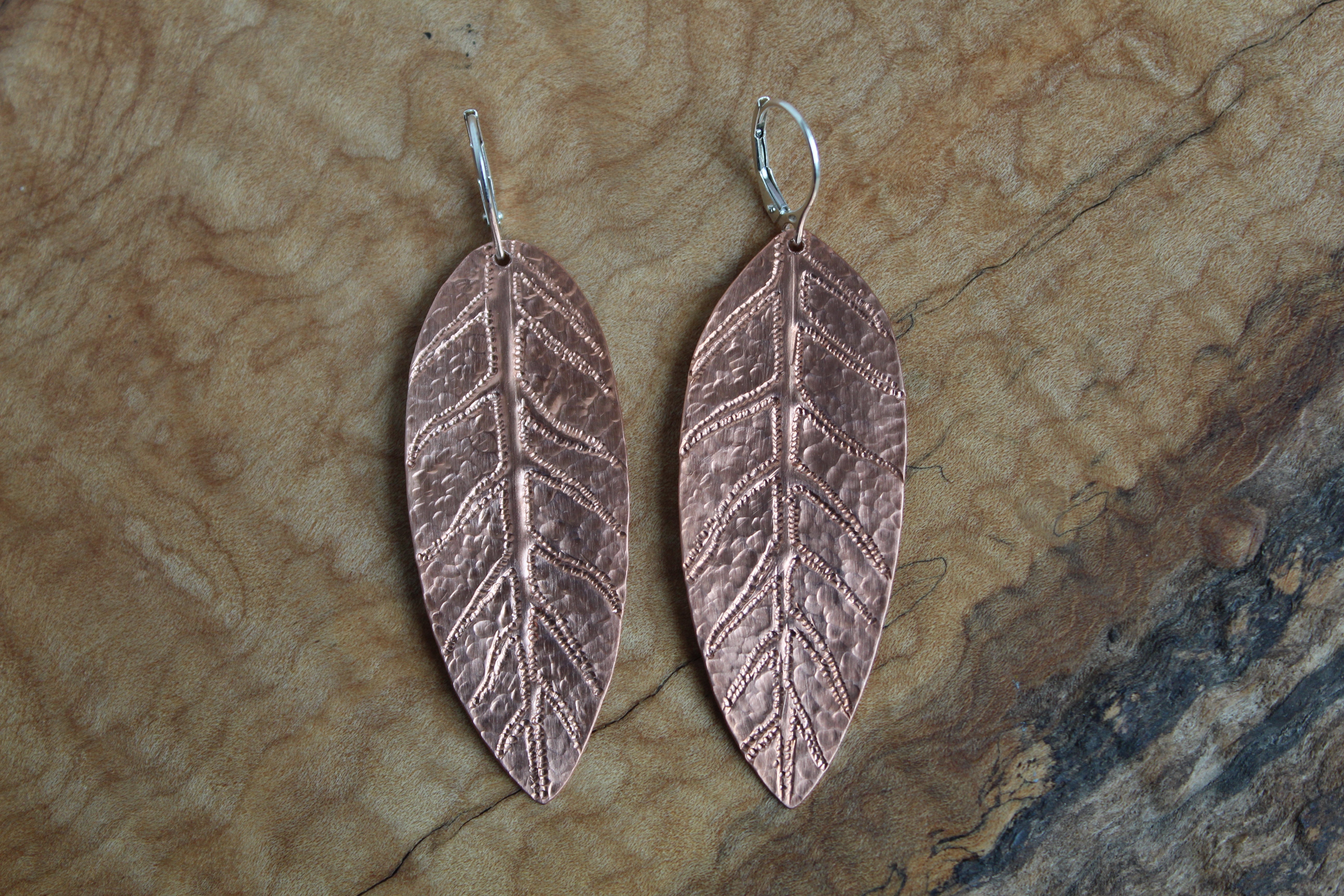 Sterling Silver Tiny Leaf Charm 18x7mm